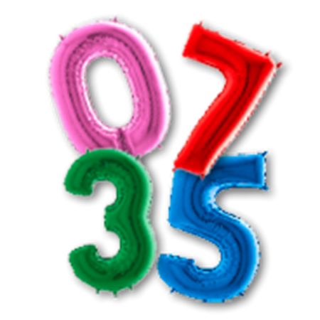 Folieballonnen cijfers
