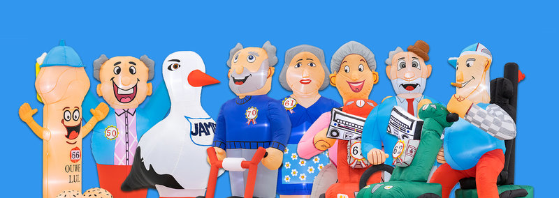 Indoor opblaasfiguur (ophalen)