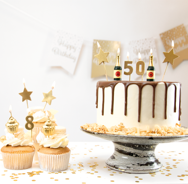 Feestelijke Party cake candles
