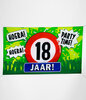 Gevel vlag - 18 jaar