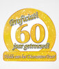 Huldeschild - Special - 60 jaar getrouwd
