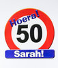 Huldeschild - 50 jaar Sarah