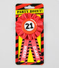 Party Rozetten - 21 jaar