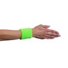 Polsband neon groen (2st)