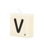 Letter Kaarsje - V
