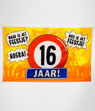Gevel vlag - 16 jaar