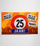 Gevel vlag - 25 jaar