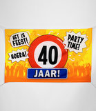 Gevel vlag - 40 jaar