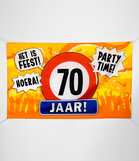 Gevel vlag - 70 jaar