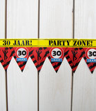 Feestelijke Party tape / Afzetlint 30 jaar