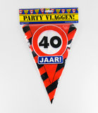 Party Vlaggen - 40  jaar