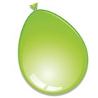 Ballonnen limoengroen (&Oslash;30cm, 10st)