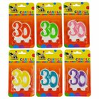 Nummerkaars 30 (7cm)