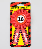 Party Rozetten - 16 jaar