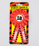 Party Rozetten - 18 jaar