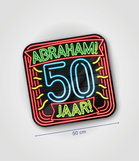 Neon decoration signs - Abraham