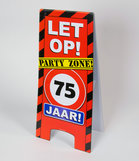 Warning Sign feest- 75 jaar