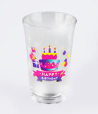 Happy shot glasses - Happy birthday