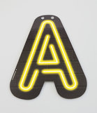 Neon letter - A