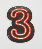 Neon Cijfer - 3