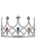 Tiara kam koningin zilver