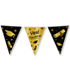 Classy Party flags foil - You did it!