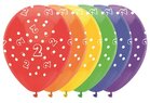 Ballonnen &rsquo;&rsquo;2&#039;&#039; (30cm, 6st)