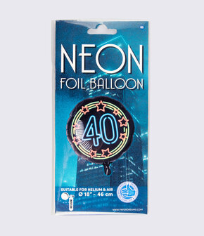 Neon Foil balloon - 40