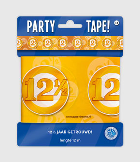Party Tape - 12,5 jaar getrouwd