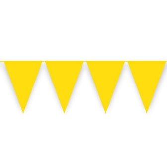 Vlaggenlijn geel (10m)