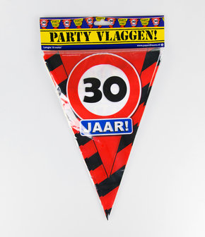 Party Vlaggen - 30  jaar