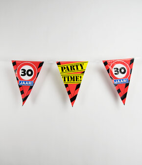 Party Vlaggen - 30  jaar