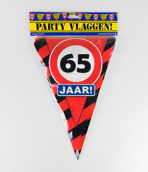 Party Vlaggen - 65  jaar