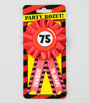 Party Rozetten - 75 jaar