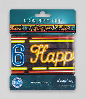 Neon Party tape - 16
