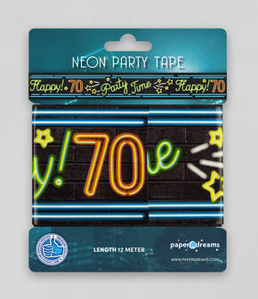 Neon party tape - 70