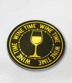Glossy coasters - Wine time!