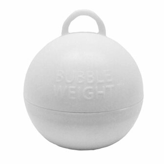 Ballongewicht bubble wit (35gr)