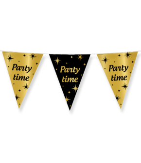 Classy Party flags foil - Party time!