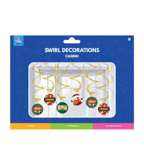 Swirl decorations - Casino