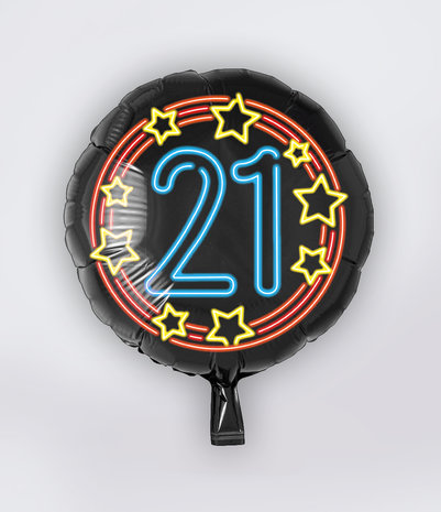 Neon Foil balloon - 21