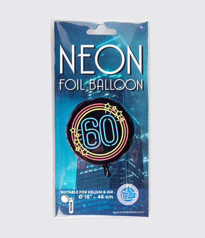 Neon Foil balloon - 60