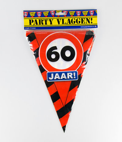 Party Vlaggen - 60  jaar