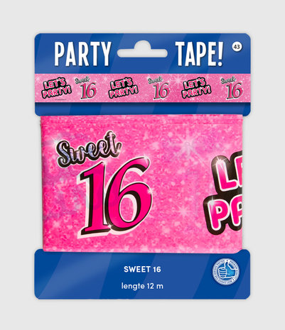 Party Tape - Sweet 16