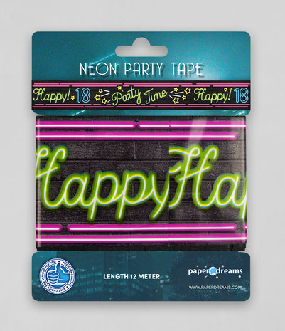 Neon Party tape - 18