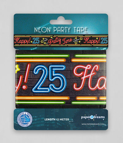 Neon Party tape - 25
