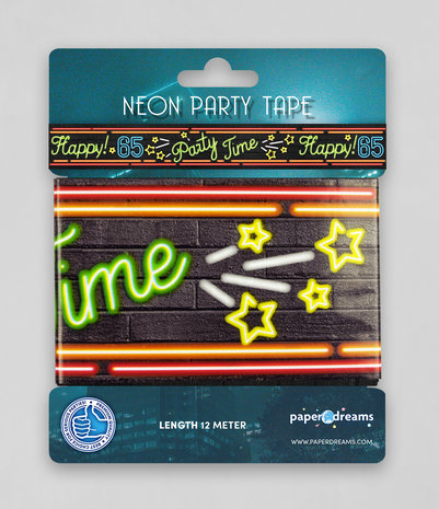 Neon party tape - 65