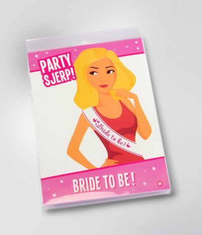 Party sjerp - Bride to be