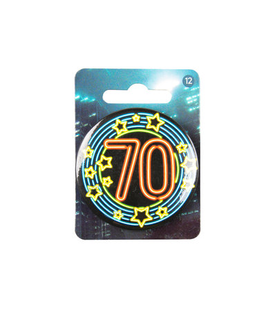 Neon button - 70