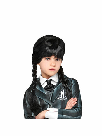 Wednesday Addams Kinderpruik